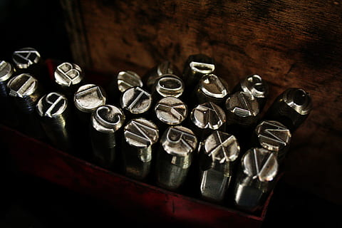 lug nut lot, untitled, stainless steel, steel frame, letter, metal HD wallpaper