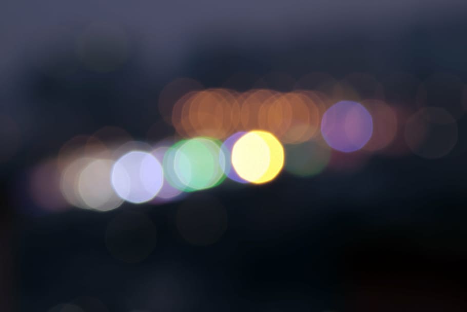 untitled, bokeh, lights, blur, soft, background, night, abstract HD wallpaper