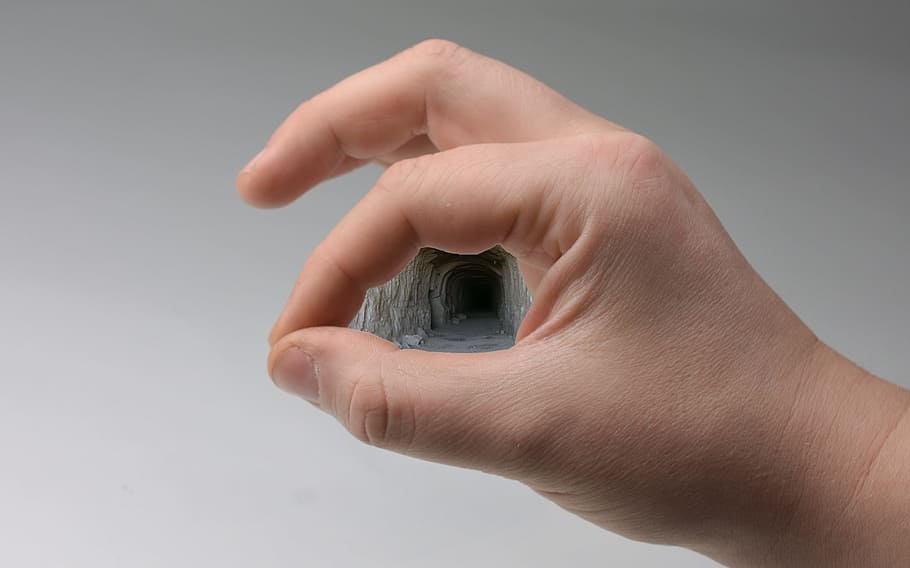 hand, cave, world, hidden, gray, mystery, mysterious, human body part HD wallpaper