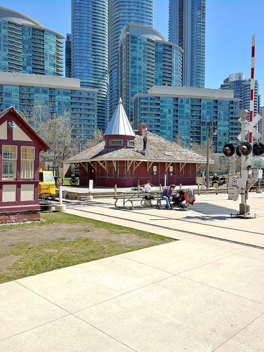 toronto, canada, ontario, city, tourism, railway, the station, HD wallpaper