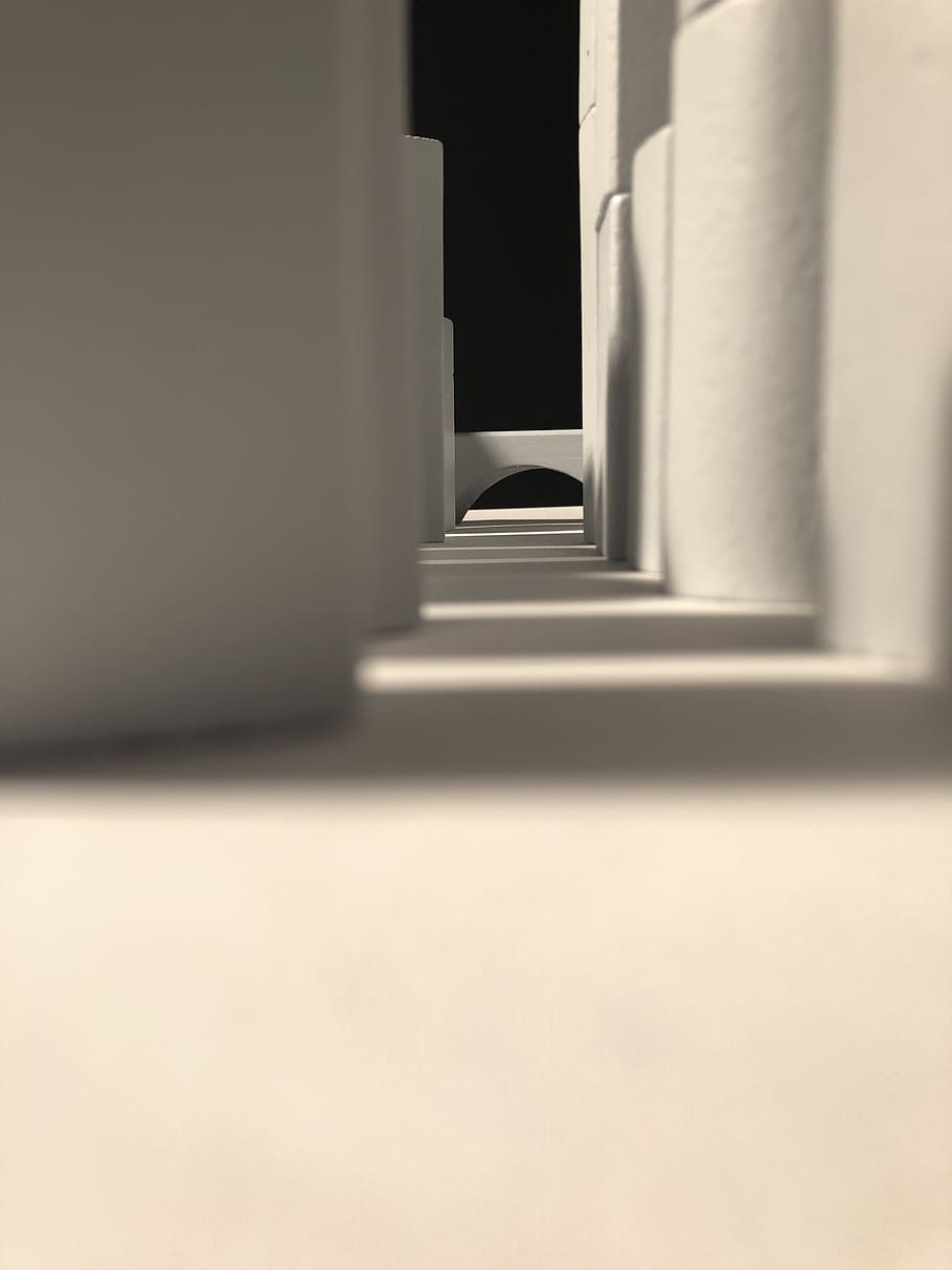 perspectives, shadow, architecture, no people, indoors, in a row HD wallpaper