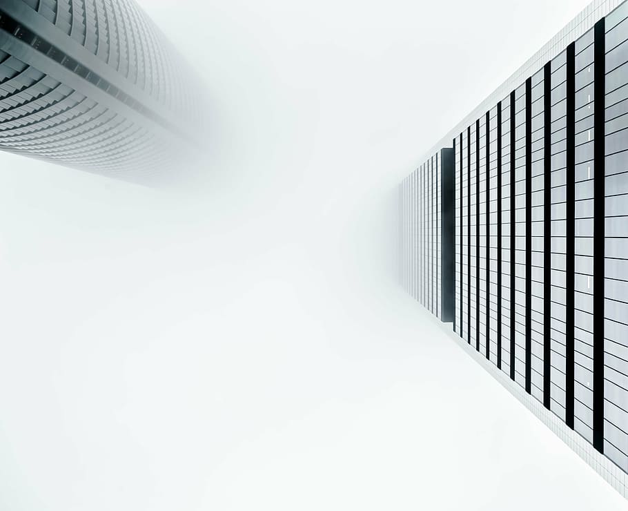 birds eye view of building, architecture, infrastructure, establishment HD wallpaper