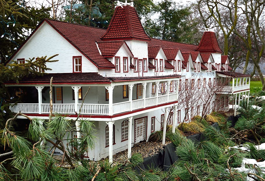 Miniature, Inn, Model, Building, architecture, small, house HD wallpaper