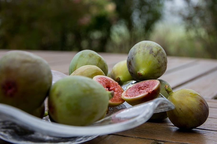 Figs, Fruit, Table, Flat, healthy eating, food and drink, no people HD wallpaper