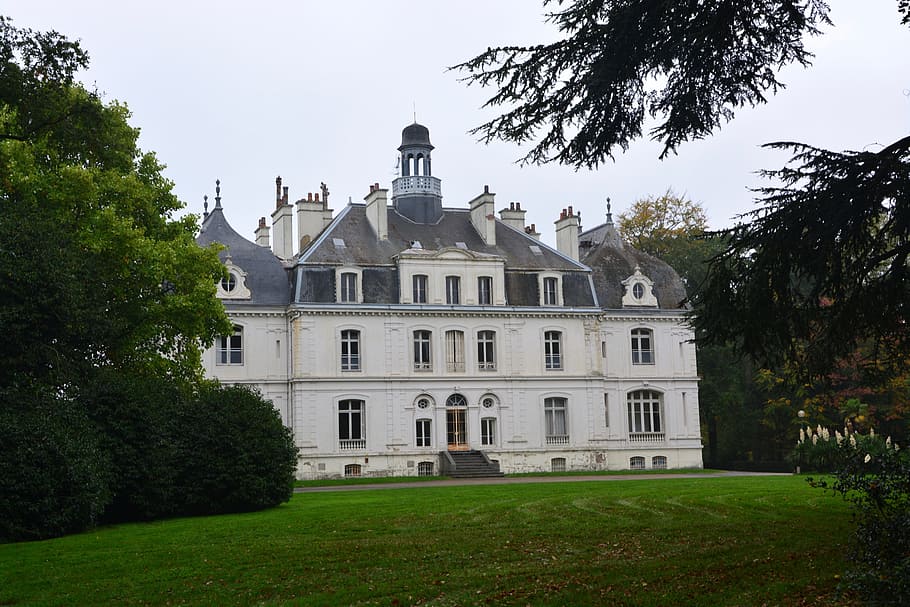 château parc de la briantais, saint malo, tourist town, old building, HD wallpaper