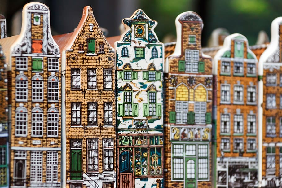amsterdam, architecture, brick, building, city, dutch, holland HD wallpaper