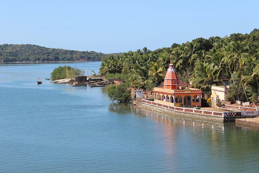 maharashtra, konkan, india, temple, architecture, building