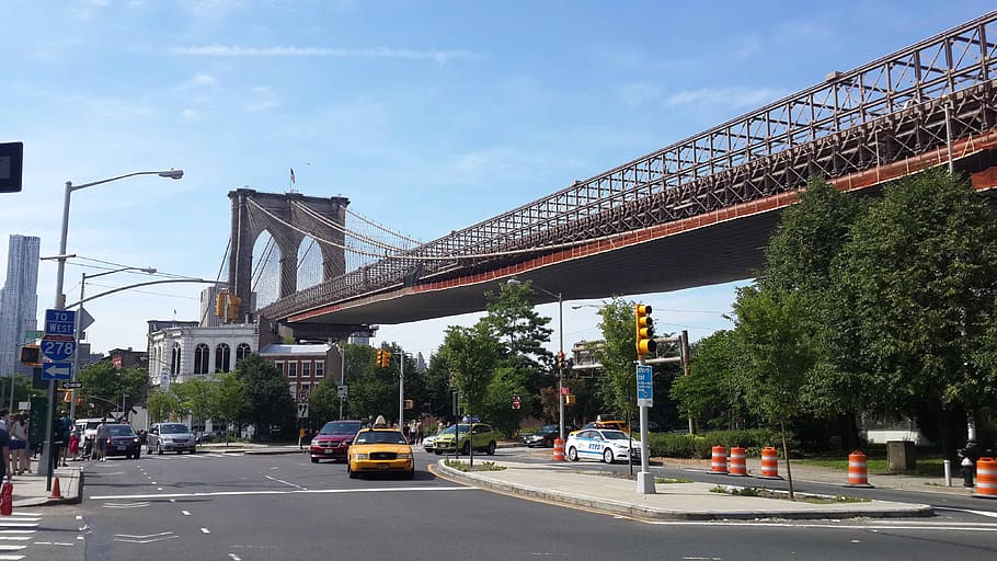 usa, brooklyn, america, transportation, car, architecture, motor vehicle HD wallpaper