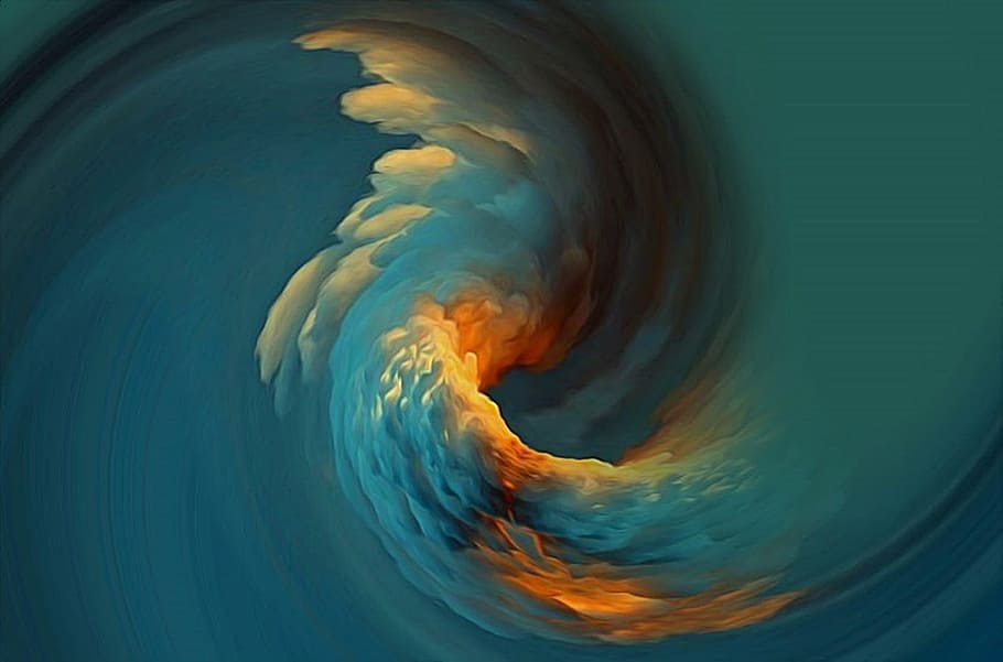 texture, eddy, creative, twirl, blue, verschnörkelt, motion HD wallpaper