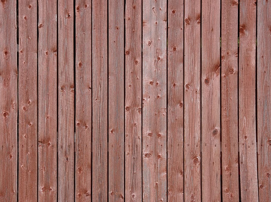 brown wooden flooring, worn, board wall, red wall, old wall HD wallpaper