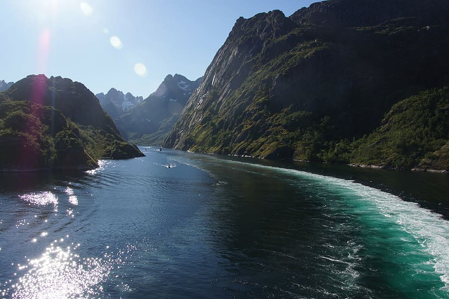 troll fjord, nimbly route, gateway, sidearm, raftsund, norway