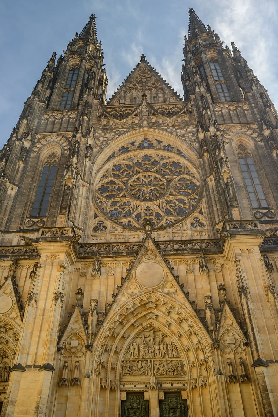 Prague, Detail, History, Architecture, st vitus cathedral, sky, HD wallpaper