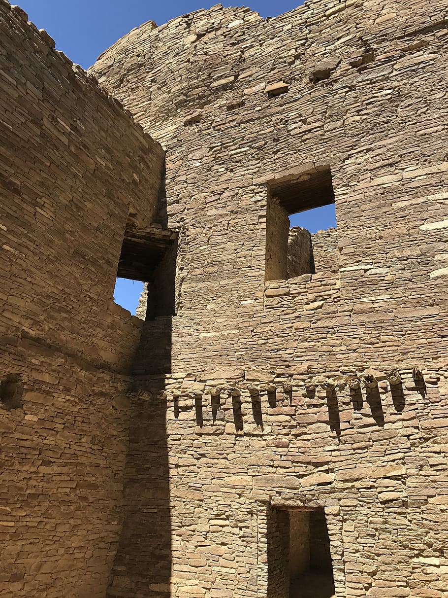 HD wallpaper chaco canyon ruins architecture walls ancient