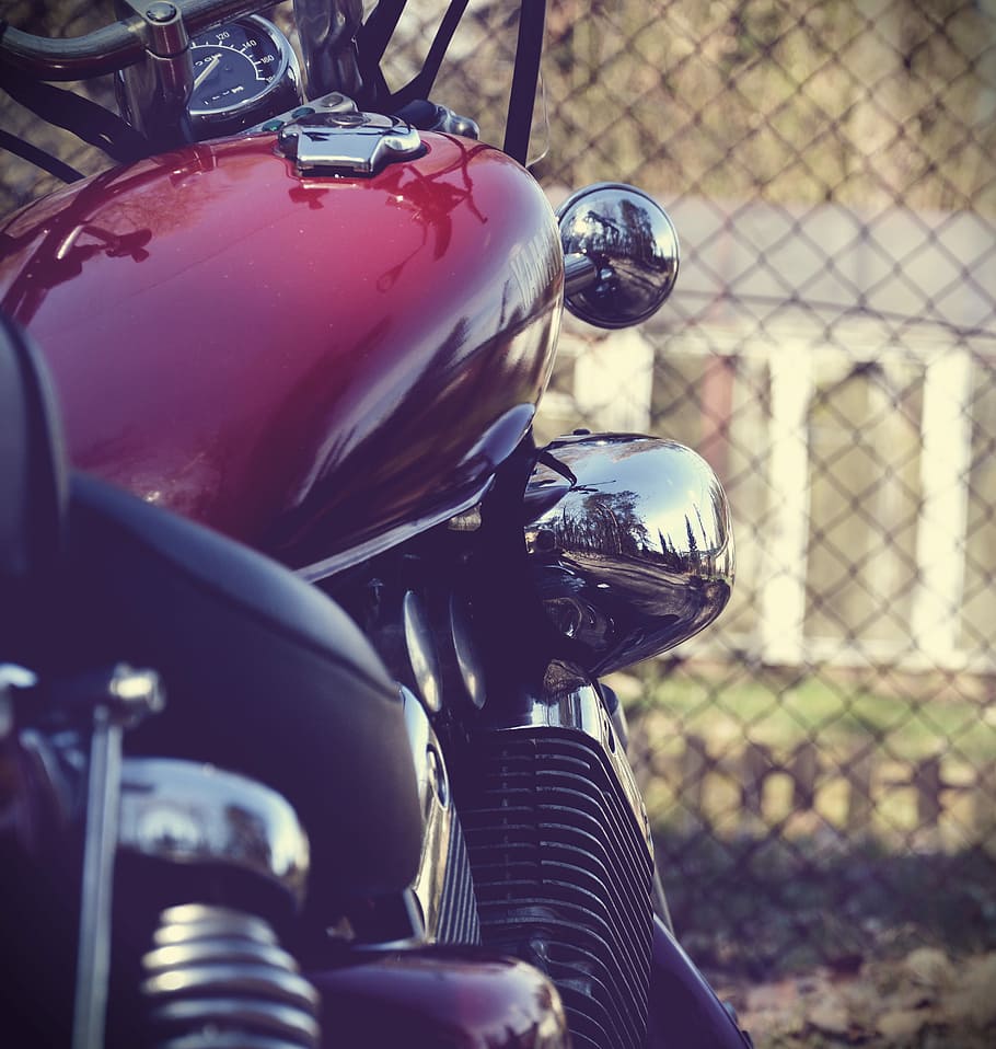 Motorcycle, Safety, Reflection, dreams, automotive, brake, green HD wallpaper