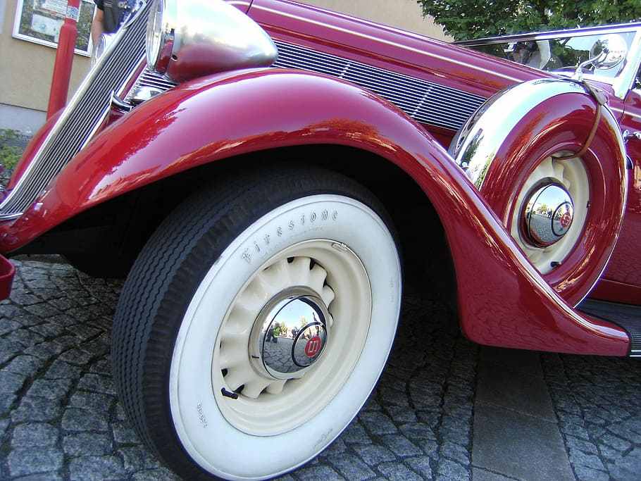Studebaker, Oldtimer, Cabriolet, 1935, classic cars, vehicle HD wallpaper