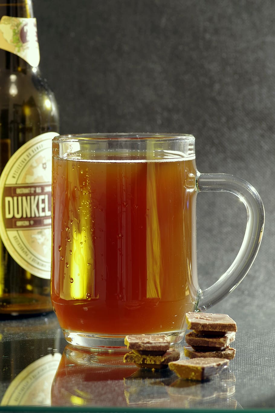 beer, dark, a pint, cup, alcohol, caramel, chocolate, mousse HD wallpaper