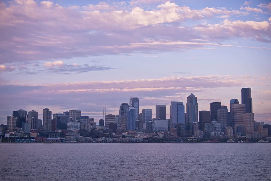 Seattle Sunset Wallpaper