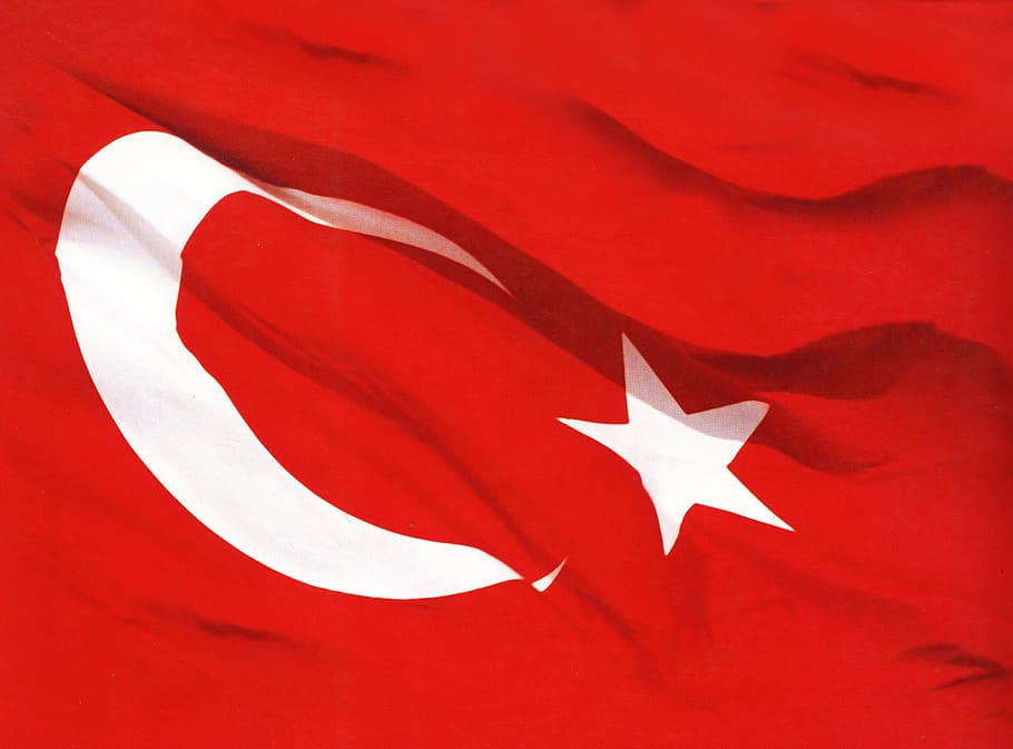 Flag, Turkish Flag, red, no people, maple leaf, patriotism HD wallpaper