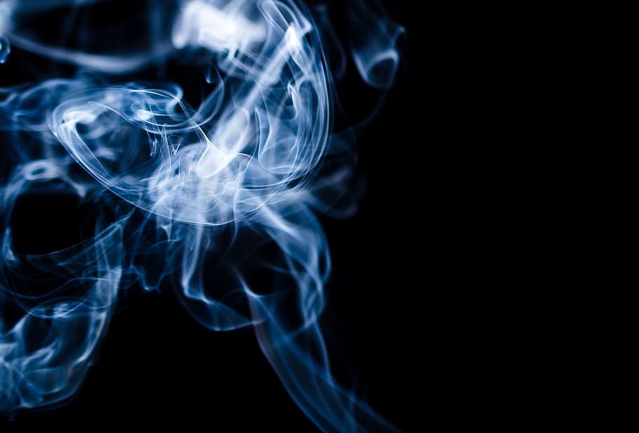 smoke on dark, background, abstract, backgrounds, smoke - Physical Structure HD wallpaper