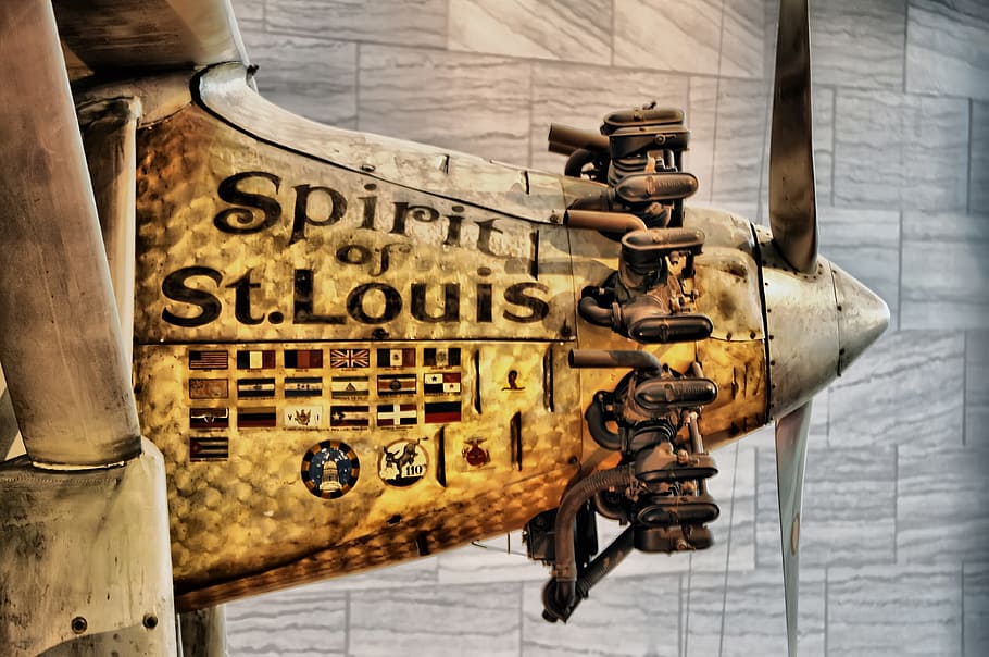 Smithsonian, Dc, Lindberg, Museum, aviation, text, indoors HD wallpaper