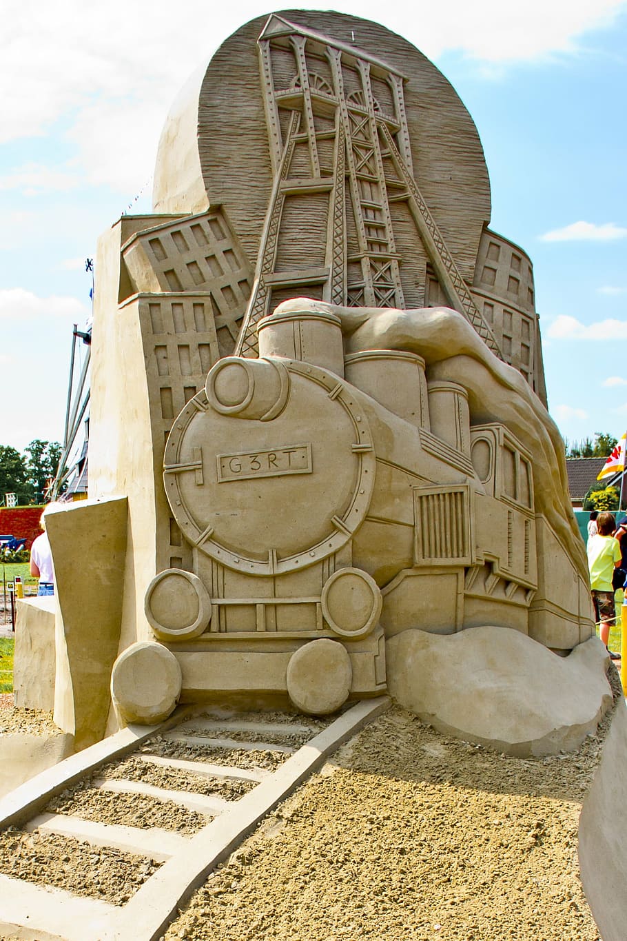 sand sculpture, artwork, architecture, built structure, art and craft HD wallpaper