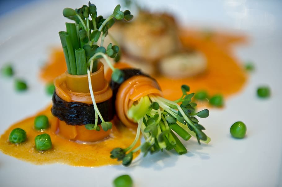 scallops, seafood, gourmet, shellfish, fresh, appetizer, dinner HD wallpaper