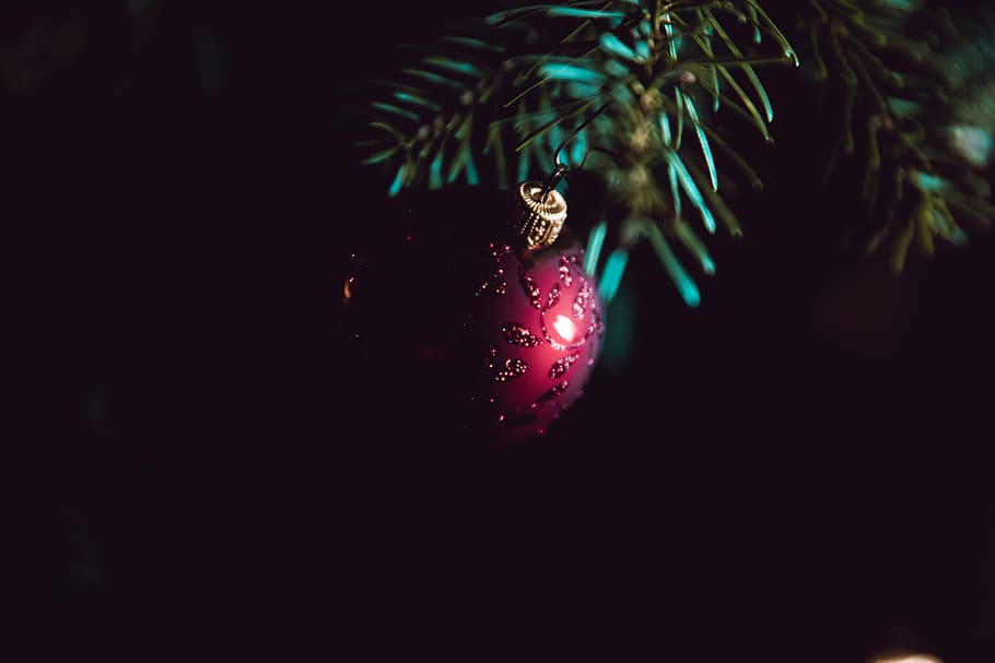 art, ball, blur, bright, celebration, christmas, christmas balls HD wallpaper