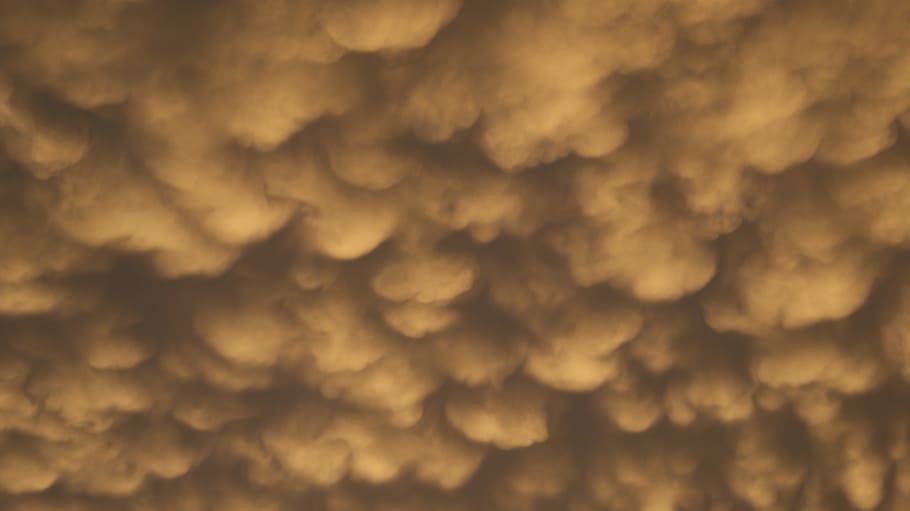 sky, clouds, twilight, dusk, sunset, abendstimmung, nature HD wallpaper
