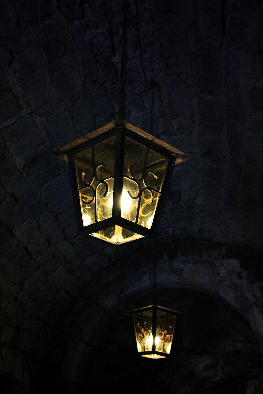 lamp, light, castle, lighting, ones, lantern, masonry, lighting equipment HD wallpaper
