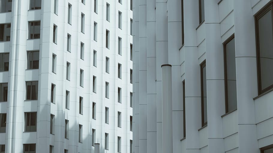 photography of white buildings during daytime, megalopolis HD wallpaper