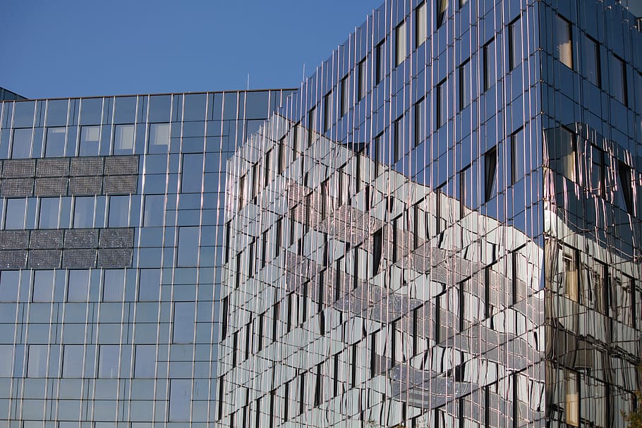 berlin, facade, capital, building, glass facade, architecture HD wallpaper