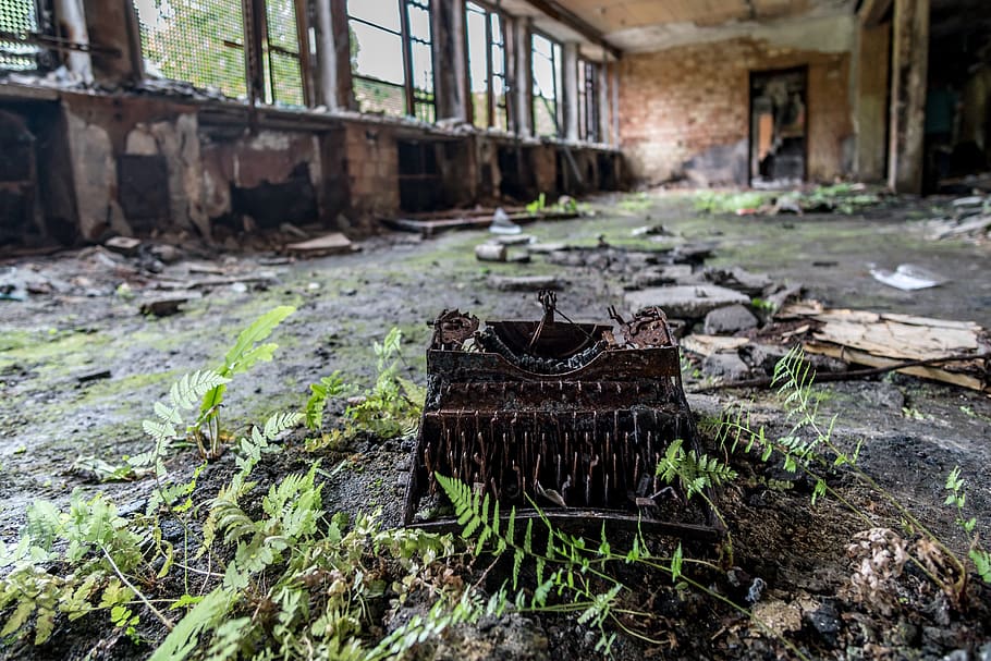 lost place, rust, factory, architecture, lapsed, ailing, rusted HD wallpaper