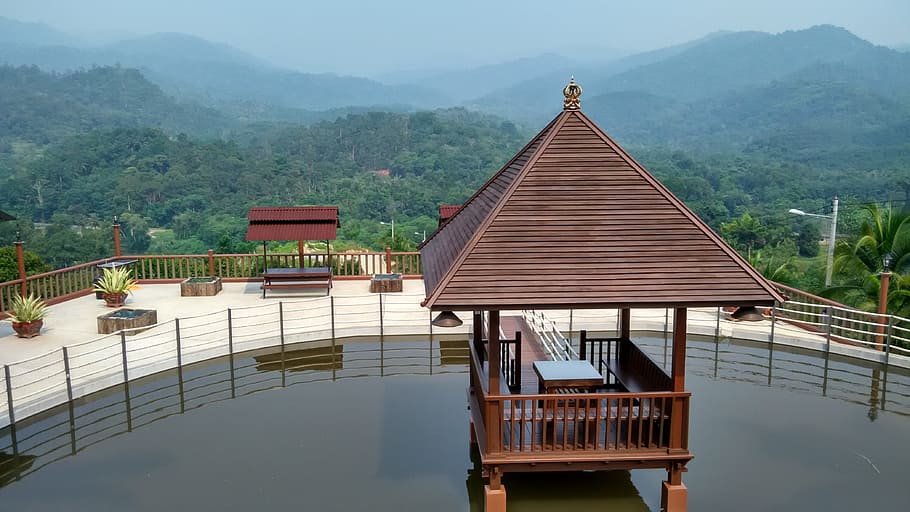 malaysia, alpine, landscape, mountain, architecture, built structure HD wallpaper