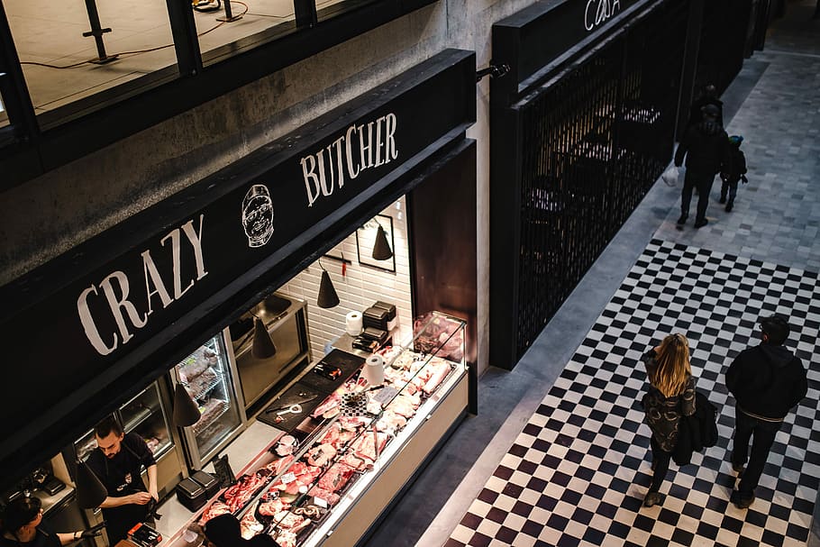 ‘Koszyki’ market hall, commonly known as the ‘People’s bazaar’, Warsaw, Poland, HD wallpaper