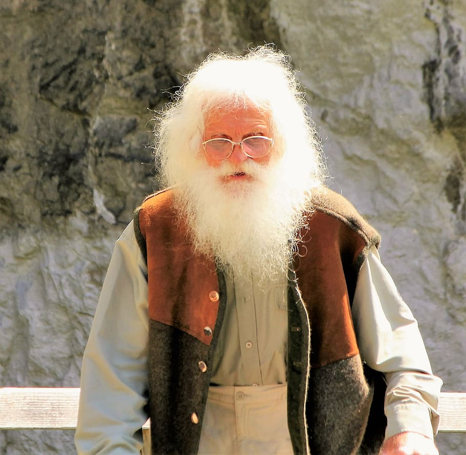 age, man, old man, white, bearded, unique, outdoors, people HD wallpaper