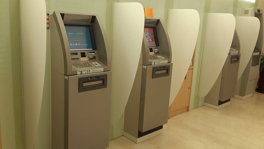 Machine, Banking, Withdrawal, indoors, technology, no people HD wallpaper