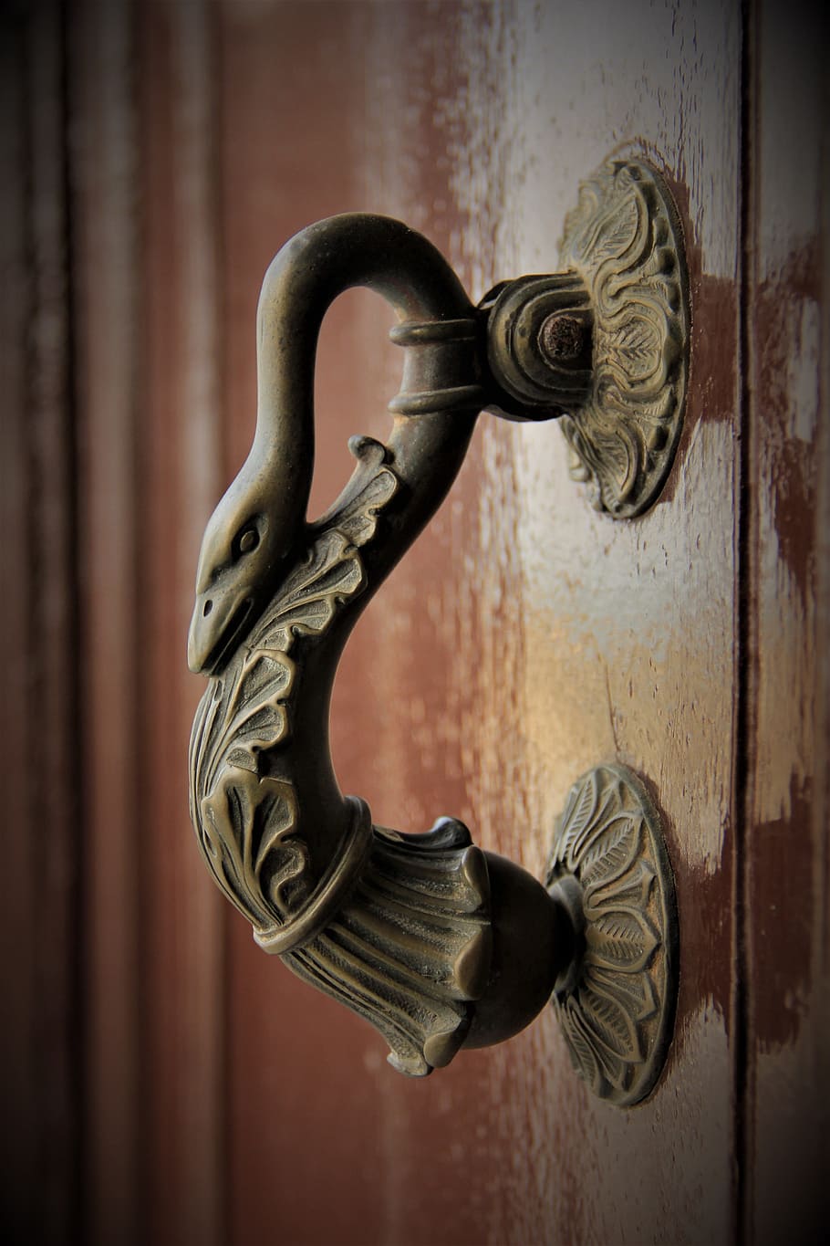 old door, input, entrance, safety, security, protection, knob HD wallpaper