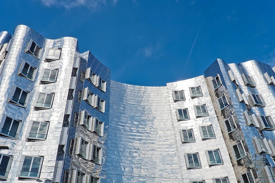 architecture, modern, building, skyscraper, glass, home, facade HD wallpaper