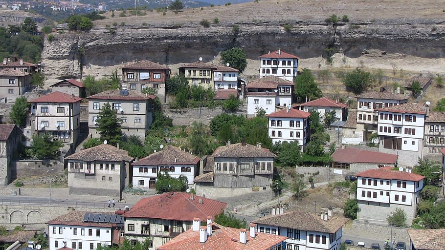 safranbolu city, houses, cityscape, historical, building exterior, HD wallpaper