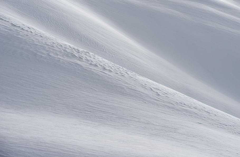 snow field, untitled, dune, texture, pattern, minimal, cold temperature HD wallpaper