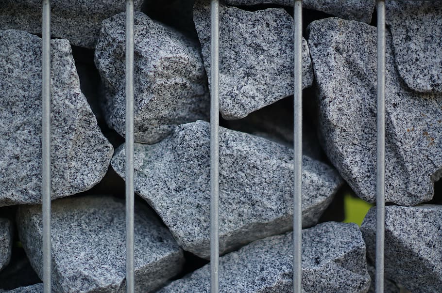 stone, grid, rau, grey, hole, walls, texture, structure, stone wall HD wallpaper