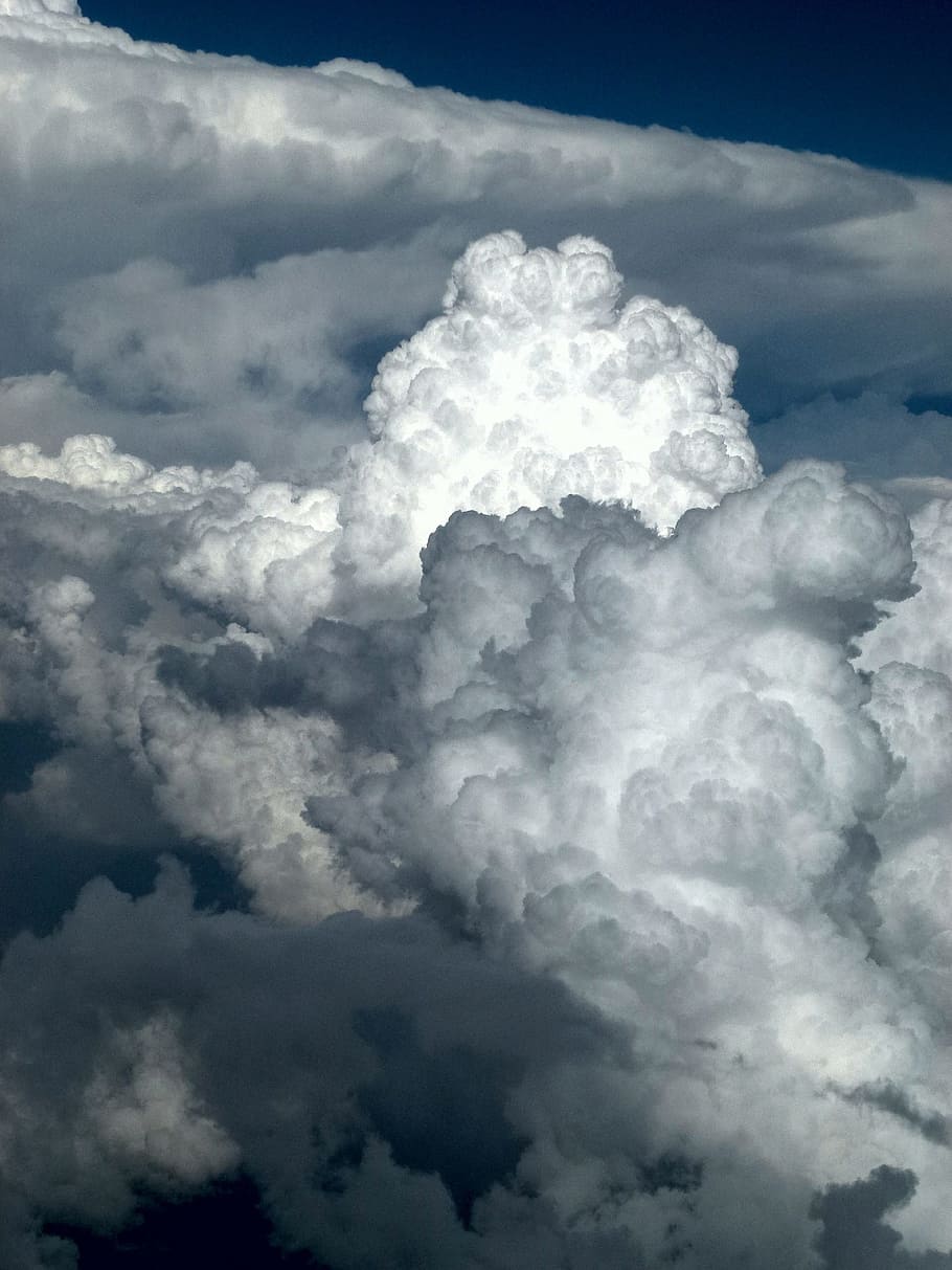 sky, storm cloud, nature, weather, cumulonimbus, cloud - sky.