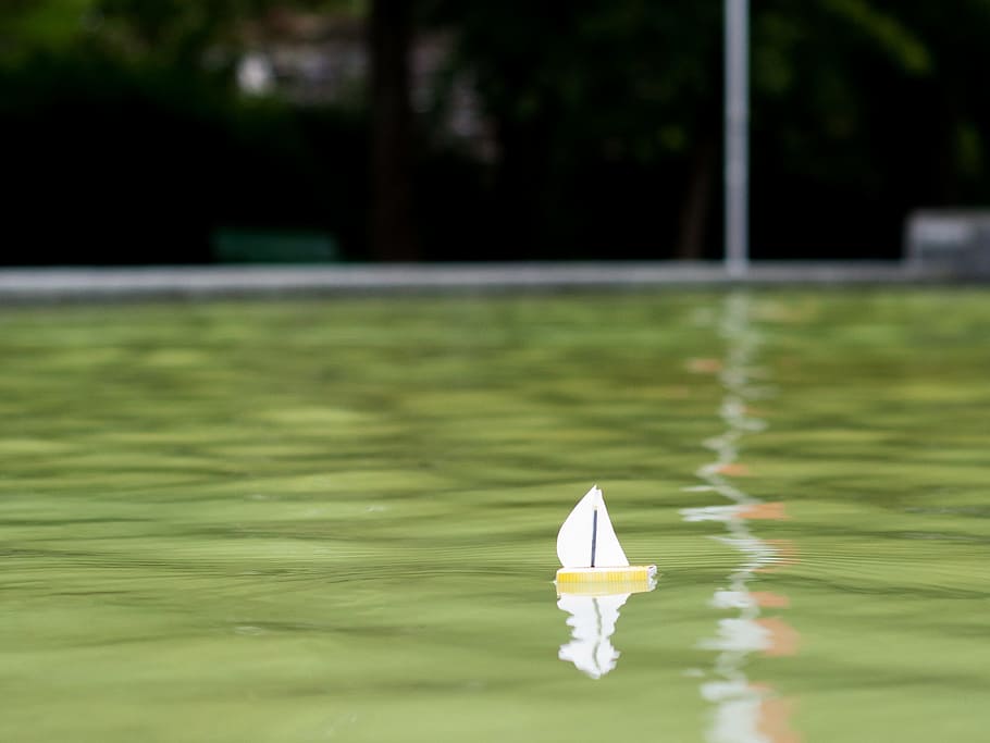 Paper, Boot, Fold, Ship, papierschiff, origami, water, art HD wallpaper