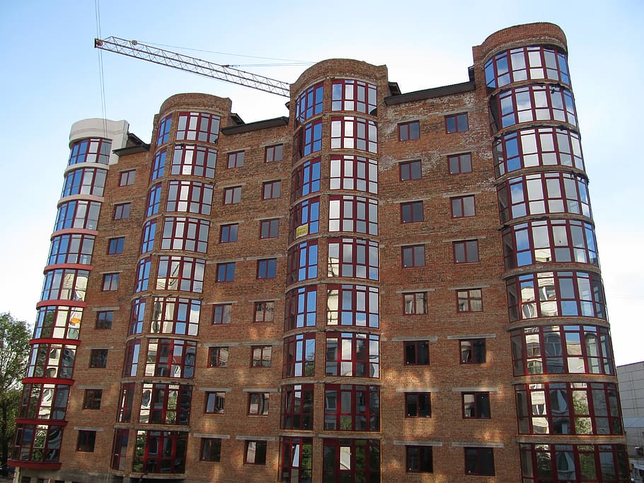 the new building, construction, architecture, built structure HD wallpaper