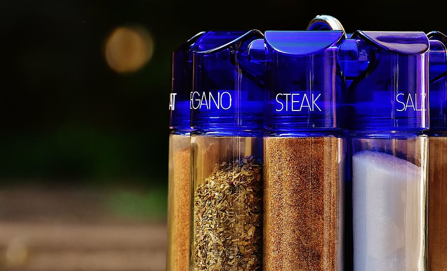 spice rack, cooking, spices, preparation, eat, ingredient, kitchen HD wallpaper