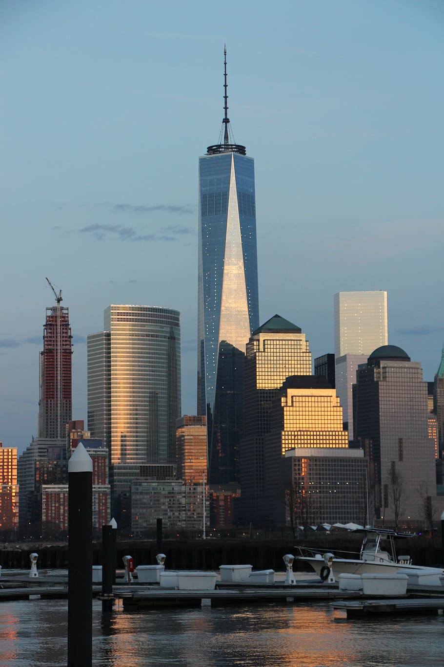 manhattan, tower, new, york, city, architecture, skyline, skyscraper HD wallpaper