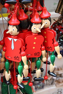 pinocchio, souvenir, mitbringsel, memory, gift, italy, trailers HD wallpaper