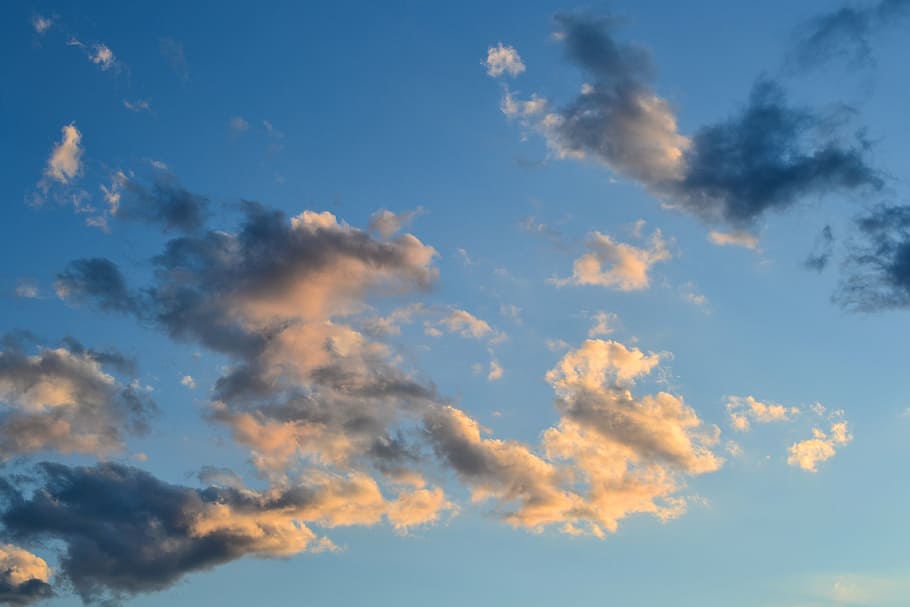 sky, clouds, cloudy sky, clouds sky, blue, sky clouds, blue sky clouds HD wallpaper