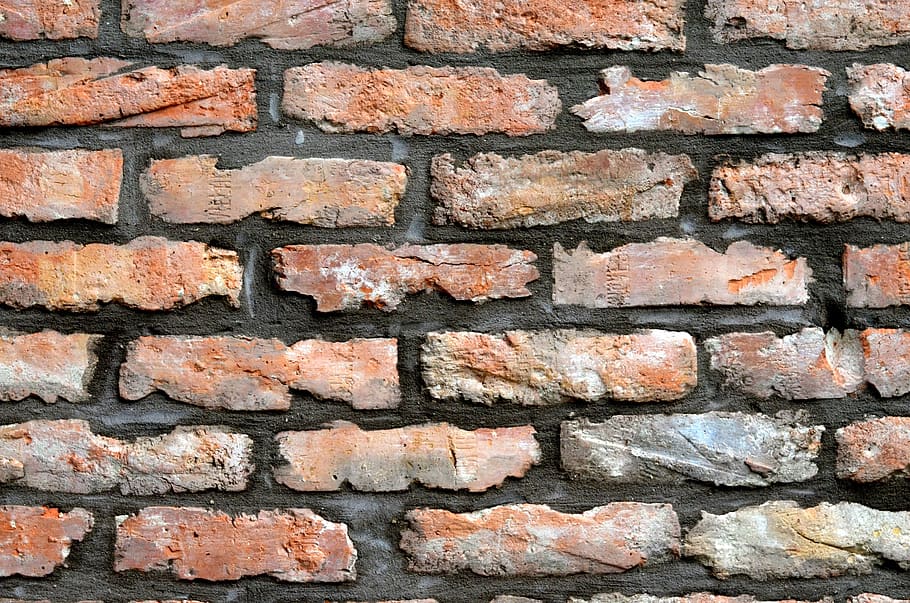 brick, material, sample, template, backgrounds, textured, full frame HD wallpaper
