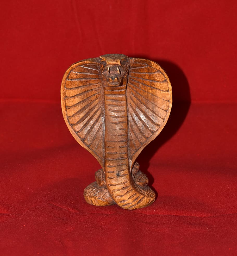 cobra, wood, snake, figure, holzfigur, carving, carve, craft